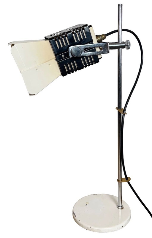 Beige Vintage Tischlampe von Lidokov, 1970er