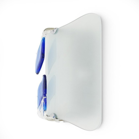 Image 1 of Paar Muranoglas-Applikationen, 80er Jahre