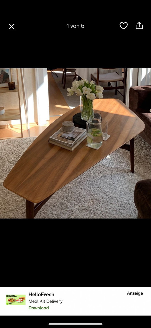 Mid century coffee table 