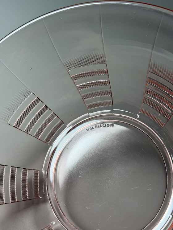 Image 1 of Servizio da portata Art Déco Rosaline "Severina" di Val Saint Lambert