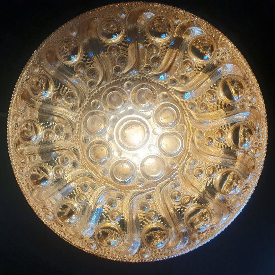 Image 1 of Applique/plafonnier vintage - Nacre - Glashütte Limbourg