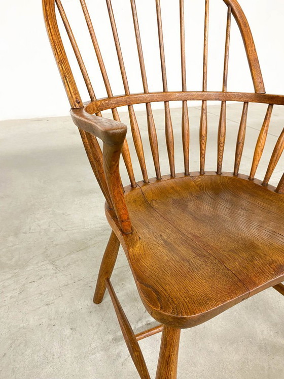 Image 1 of Sedie da pranzo Windsor modello CH 18A di Frits Henningsen per Carl Hansen & Son