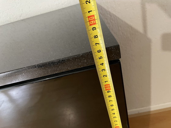 Image 1 of Dressoir zwart granieten blad