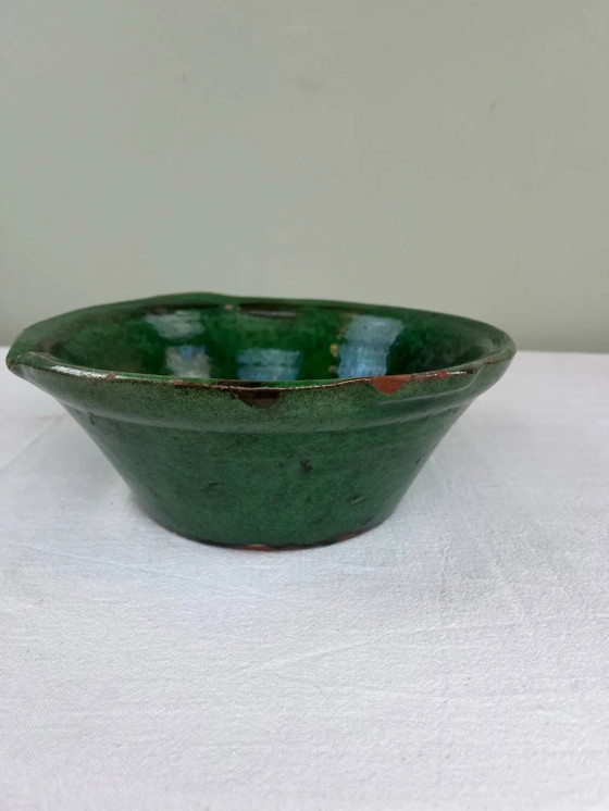 Ciotola in terracotta smaltata verde – Ciotole, Brutalist (photo 4 of 9)