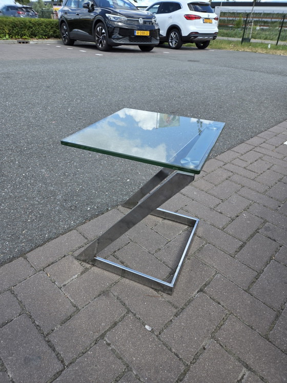 Tavolo di progettazione Gebra – Tavolini, Glass, Metal (photo 4 of 5)