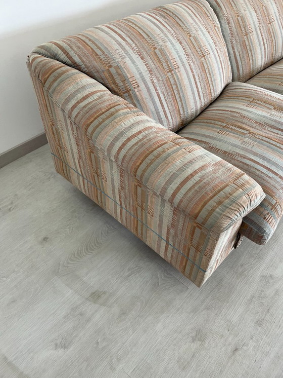 Image 1 of Poltrona Frau - Sofa - Wood, Fabric - Set of Two Sofas