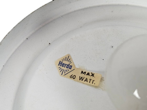 Image 1 of Herda Holland - verre texturé - style Helena Tynell - Pays-Bas - années 60