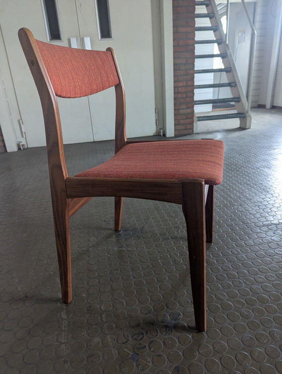 Image 1 of Dänischer Teakholzstuhl aus der Jahrhundertmitte - Lindebjerg Stølefabrik