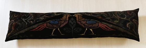 Image 1 of Cuscino cilindrico Art Déco