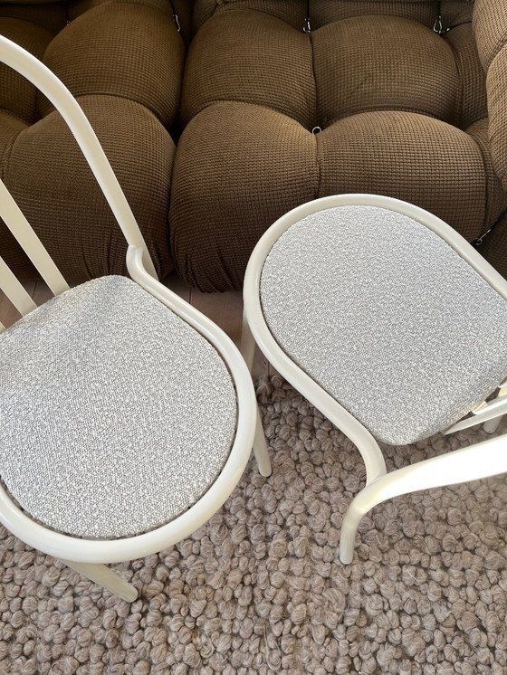 Image 1 of 2 Robert Mallet-Stevens chairs white beige