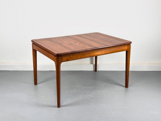 Image 1 of Extendable Solid Teak Dining Table by Glostrup, 1970s