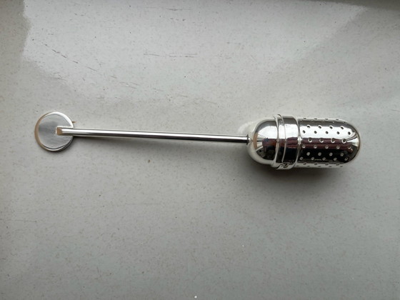 Christian Dell silver-plated tea infuser, Weimar Bauhaus school 1924 – Kitchen accessories (photo 2 of 5)