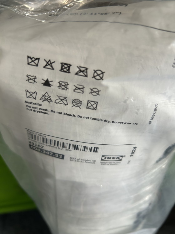 Image 1 of IKEA x Virgil Abloh MARKERAD ‘Receipt’ Vloerkleed