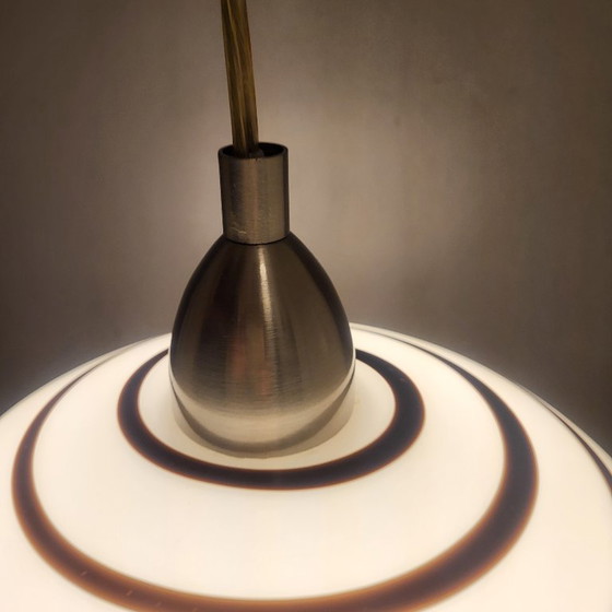 Suspension boule zébrée, Eglo Leuchten, vintage – Lampes, Céramique (photo 4 of 10)