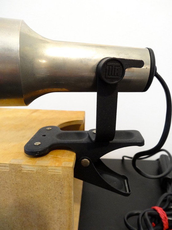 Image 1 of LITA Clip-on Spotlight, Vintage Steel