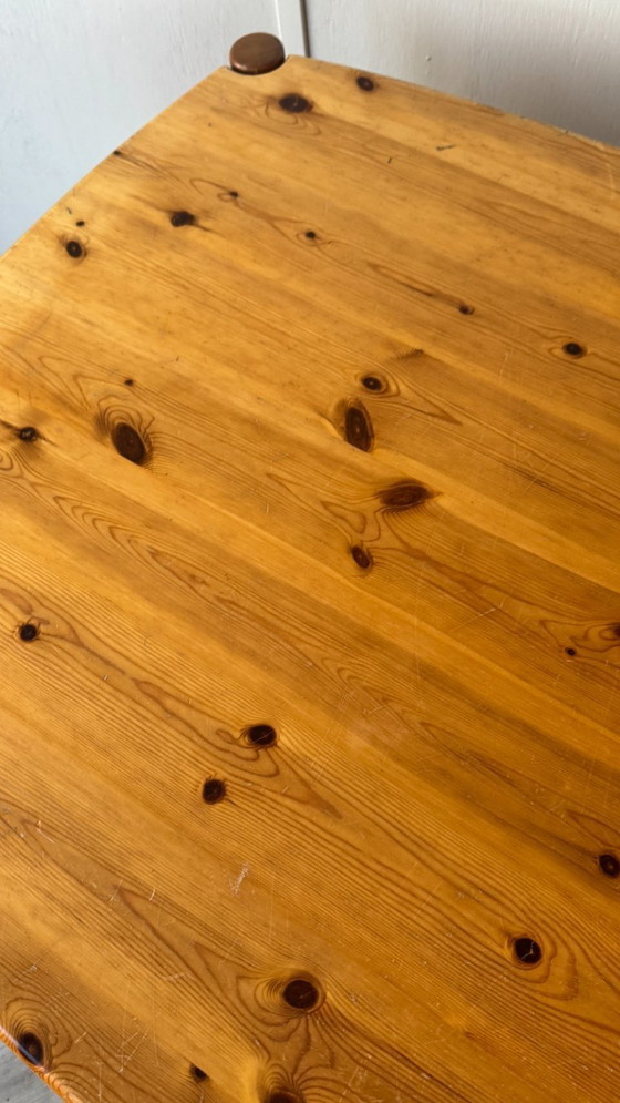 Image 1 of Vintage pine dining table