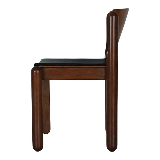 Image 1 of 6 chaises empilables modèle 122 par Vico Magistretti pour Cassina, Italie, années 1960