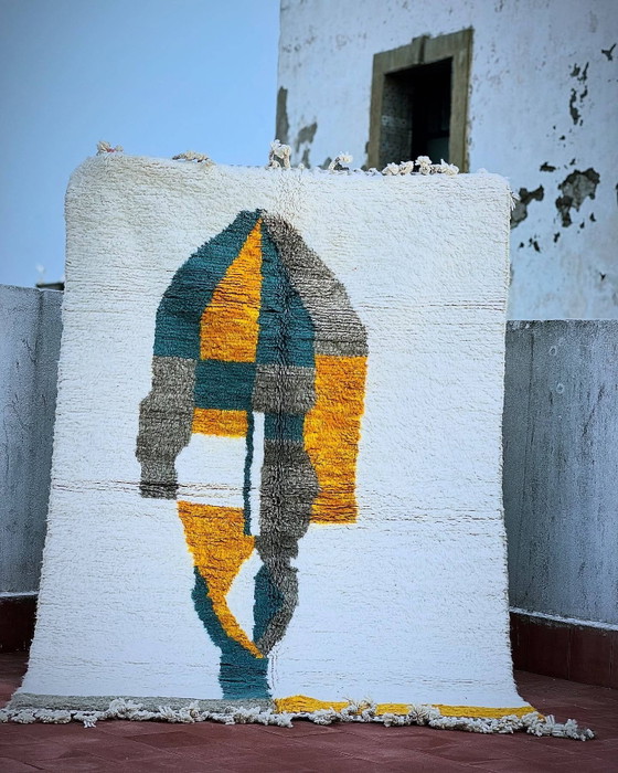 Handgemaakt Berber vloerkleed – Vloerkleden en tapijten, Wool, Bohemian (photo 2 of 4)