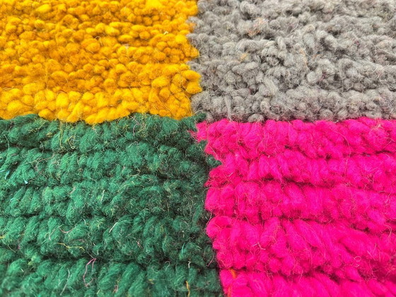 Image 1 of Berber Rug - 245 cm x 150 cm - colored Wool