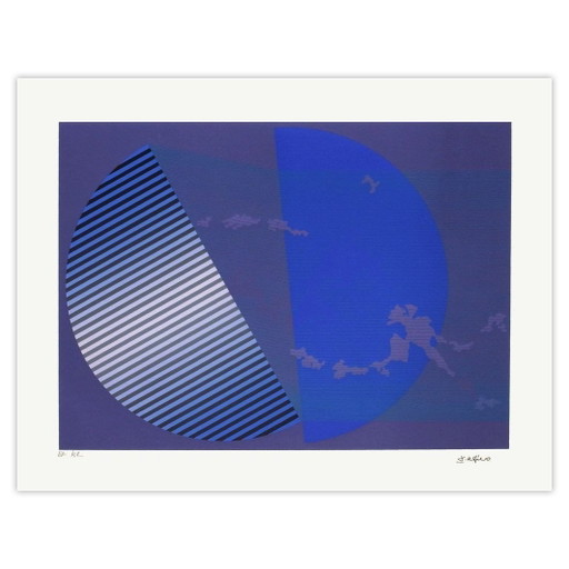 Leopoldo TORRES AGÜERO Composition cinétique III Siebdruck 1979
