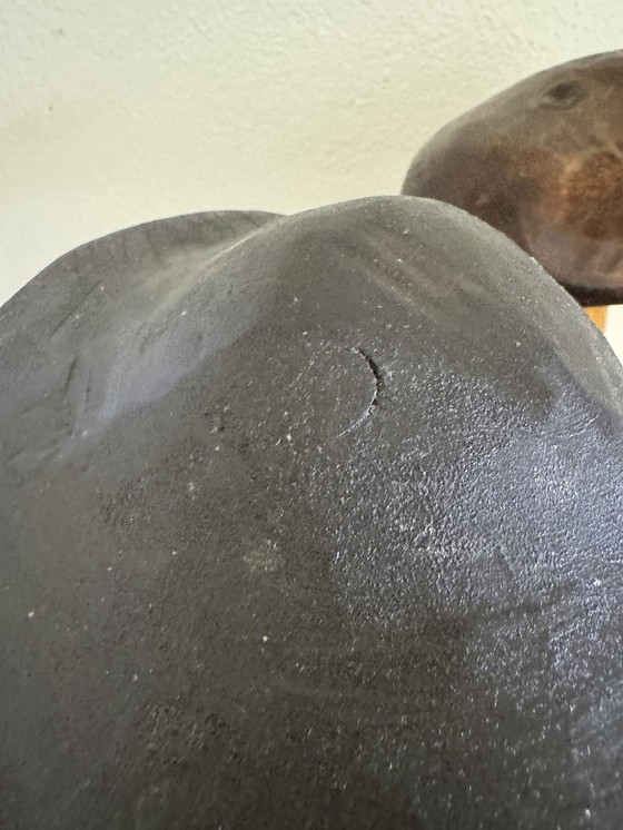 Image 1 of Decoratieve houten paddenstoelen