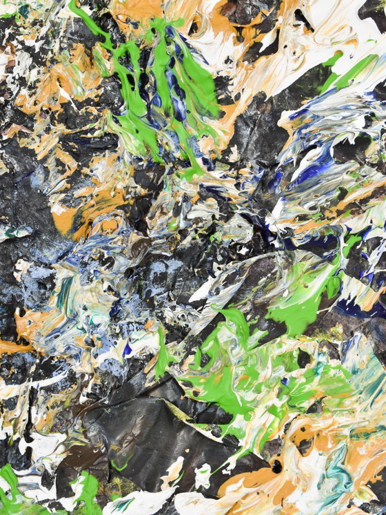 Image 1 of Helen Nieuwendijk (1946) - Ohne Titel - 2010 - Acryl auf Leinwand - 60 x 60 cm