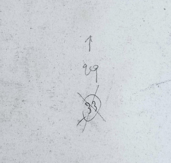 Image 1 of Schitterend werk van Silvin Bronkart (1919-1967), een belangrijk museumstuk uit 1957.