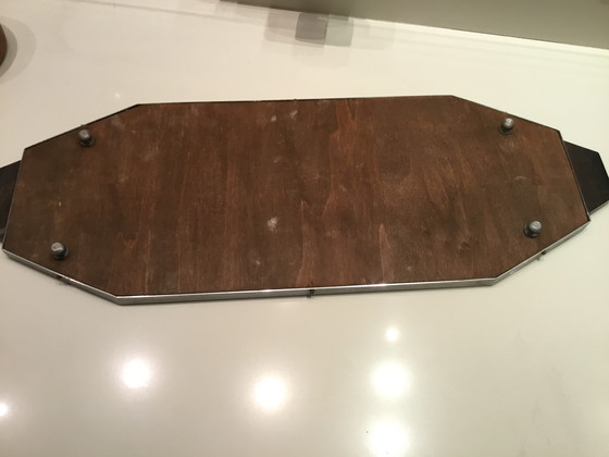 Image 1 of Art Deco Bauhaus Mirror Tray