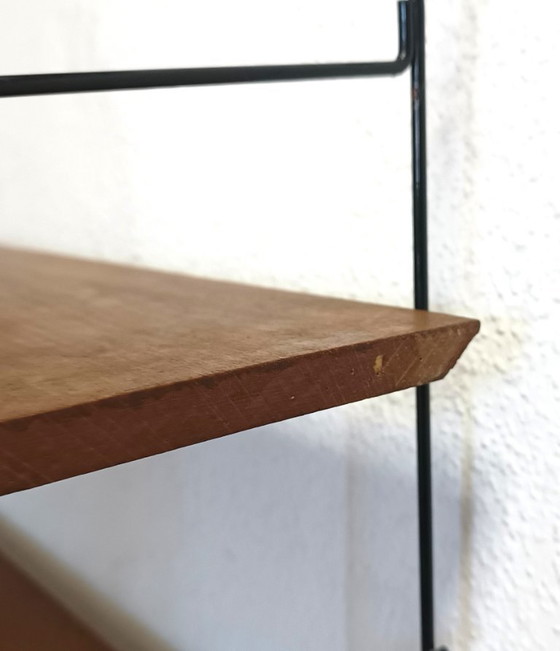 Image 1 of Vijftiger jaren wandrek met drie schappen 