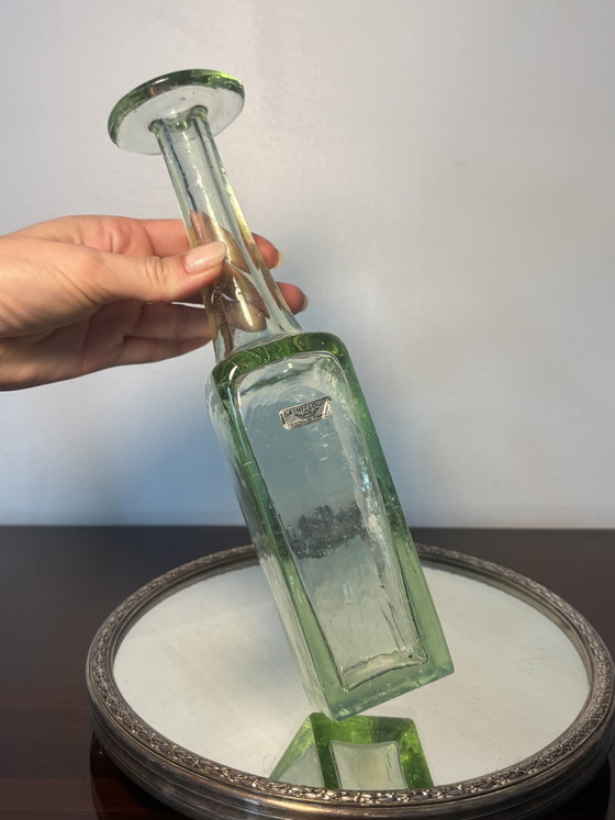 Vase Saint Louis Reproduction of Antique Glass for Louvre – Glass & Decanter, Crystal (photo 10 of 15)