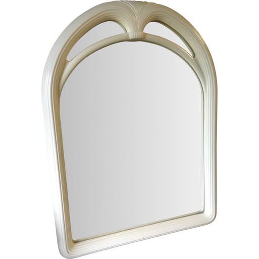 Specchio vintage in legno laccato, 1960-1970