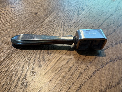 1930/1940 silver rotary razor sharpener