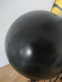 Lampada da terra a globo di design vintage dell'era spaziale