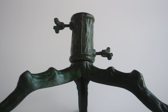 Image 1 of Vintage kerstboomstandaard, Tsjecho-Slowakije, jaren 1960.