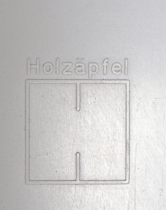 Image 1 of Scrivania in rovere tinto di nero, disegnata da Herbert Hirche per Christian Holzäpfel KG, Germania, anni '60.