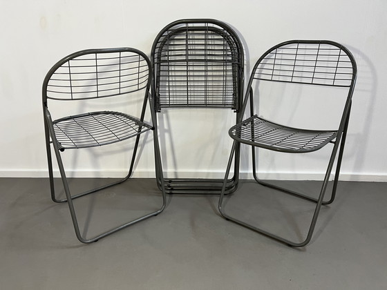 Image 1 of 4 x alte Niels Gammelgaard Ikea Stühle