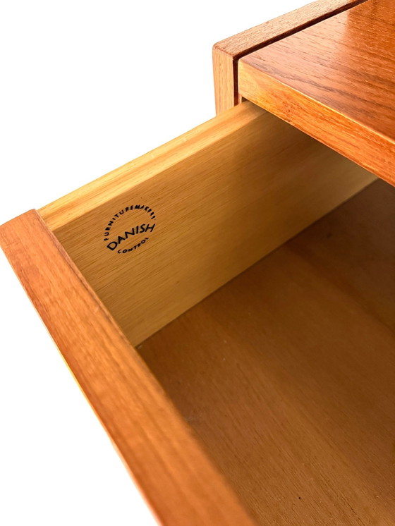 Image 1 of Vintage Danish Teak Desk, Arne Wahl Iversen '60