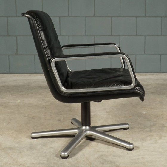 Chaise de bureau vintage Wilkhahn – Delta Design pour Wilkhahn – Années 1960 – Chaises de bureau, Plastic (photo 2 of 13)