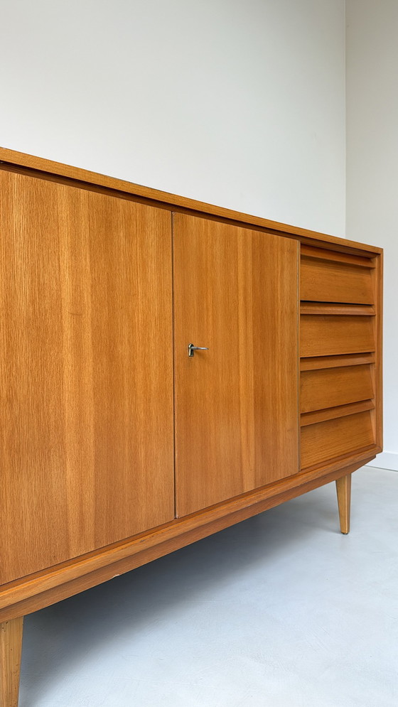 Image 1 of Vintage wooden mid-century sideboard B&K