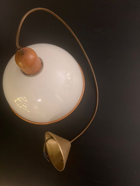 Image 1 of Vintage Steinhauer mushroom stijl hanglamp