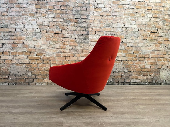 Montis Puk Low – Tissu Rouge | Simon Pengelly – Fauteuils, Metal, Textile (photo 6 of 21)
