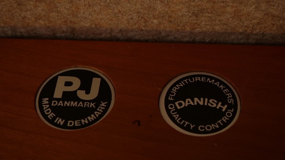 Image 1 of 4 x eetkamerstoel | Ole Wanscher | Kersenhout | Opnieuw gestoffeerd