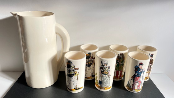 Image 1 of Vintage keramische sinaasappelset