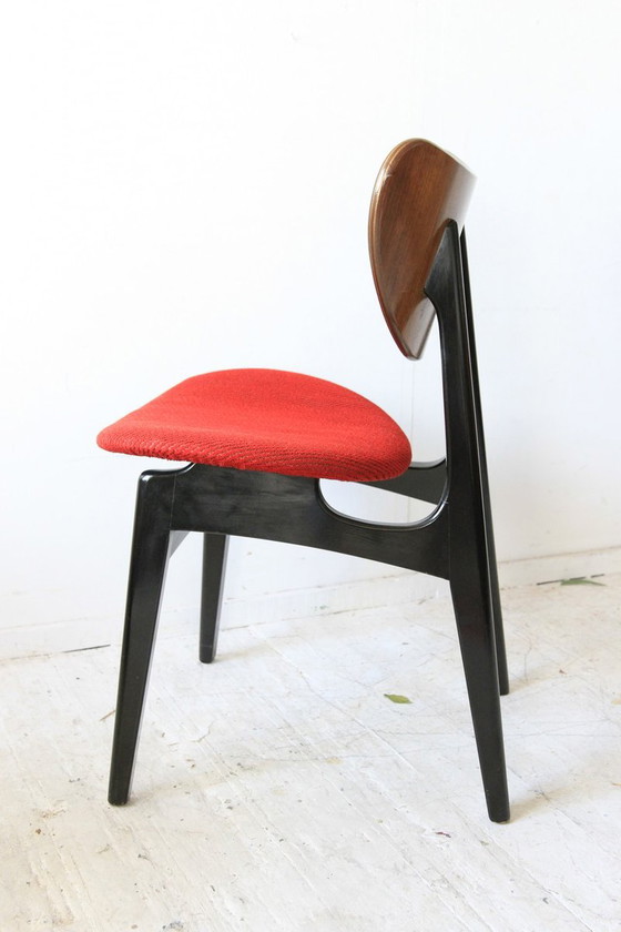 Mid-Century Drop Leaf Table with Butterfly Dining Chairs by E. Gomme for G-Plan, Set of 7 – Dining set (photo 6 of 9)