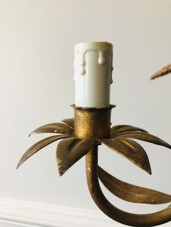 Image 1 of Florentine chandelier known as wheat ear by Hans Kögl