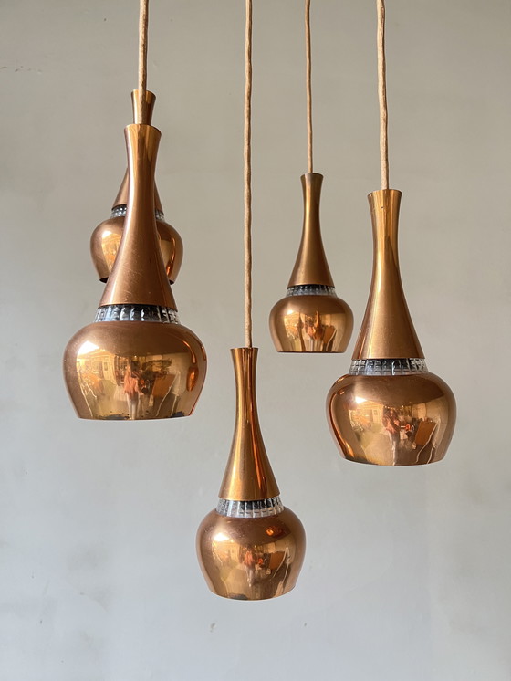 Image 1 of Mooie Vintage Design Cascade Hanglamp/Lamp