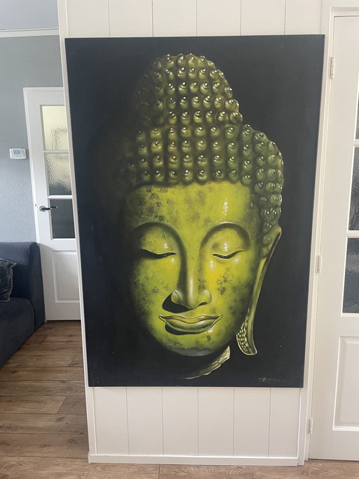 Buddha painting hand painted