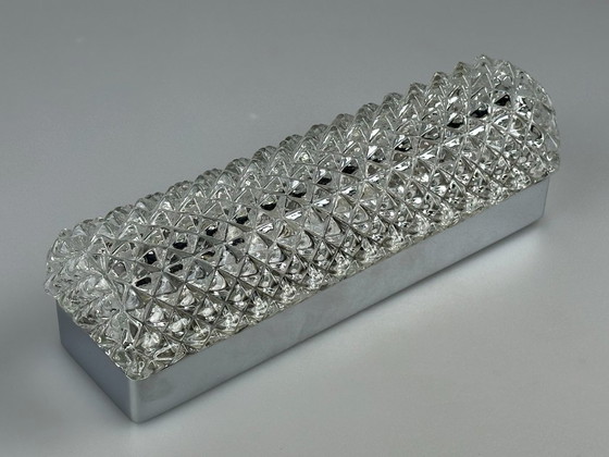 Image 1 of 60s 70s aplique Aplique de Glashütte Limburg Alemania Space Age