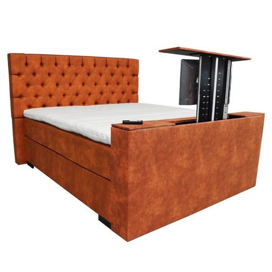 Image 1 of Private Label Haarlem box spring - 160x200 inclusa pediera