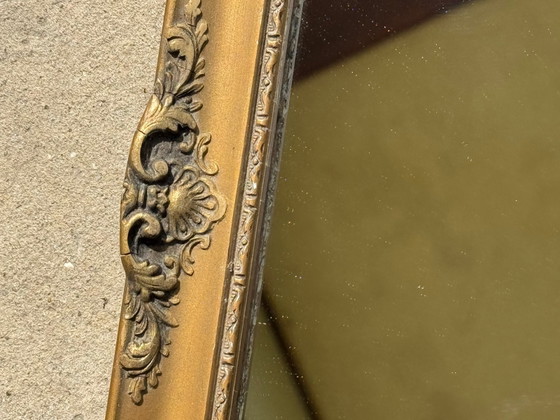 Kleiner Biedermeier Holzspiegel (photo 9 of 9)